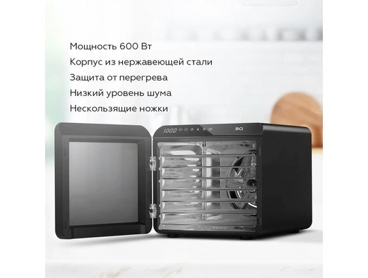 Сушилка BQ FD1006 Black-Steel